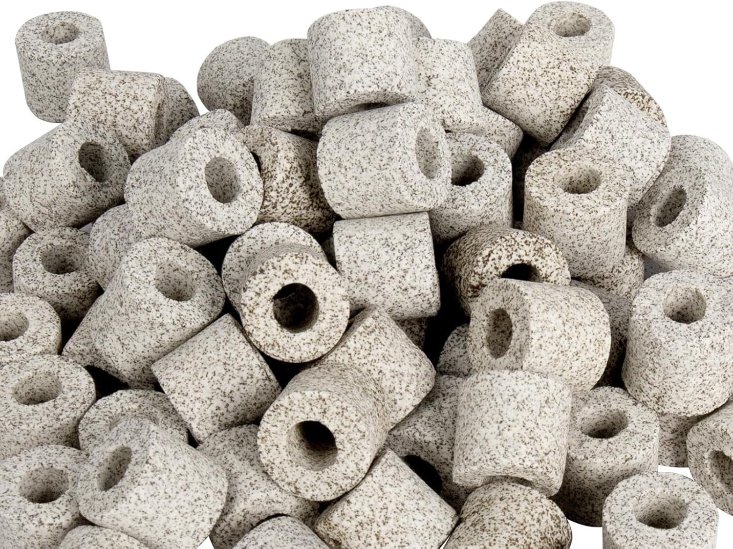 Boxtech Fish Tank Filter Media, Bio Filter Media - Water Purifying & Bacteria Cultivation for Fish Tanks/Ponds, for Freshwater and Saltwater Fish Tank（500G）