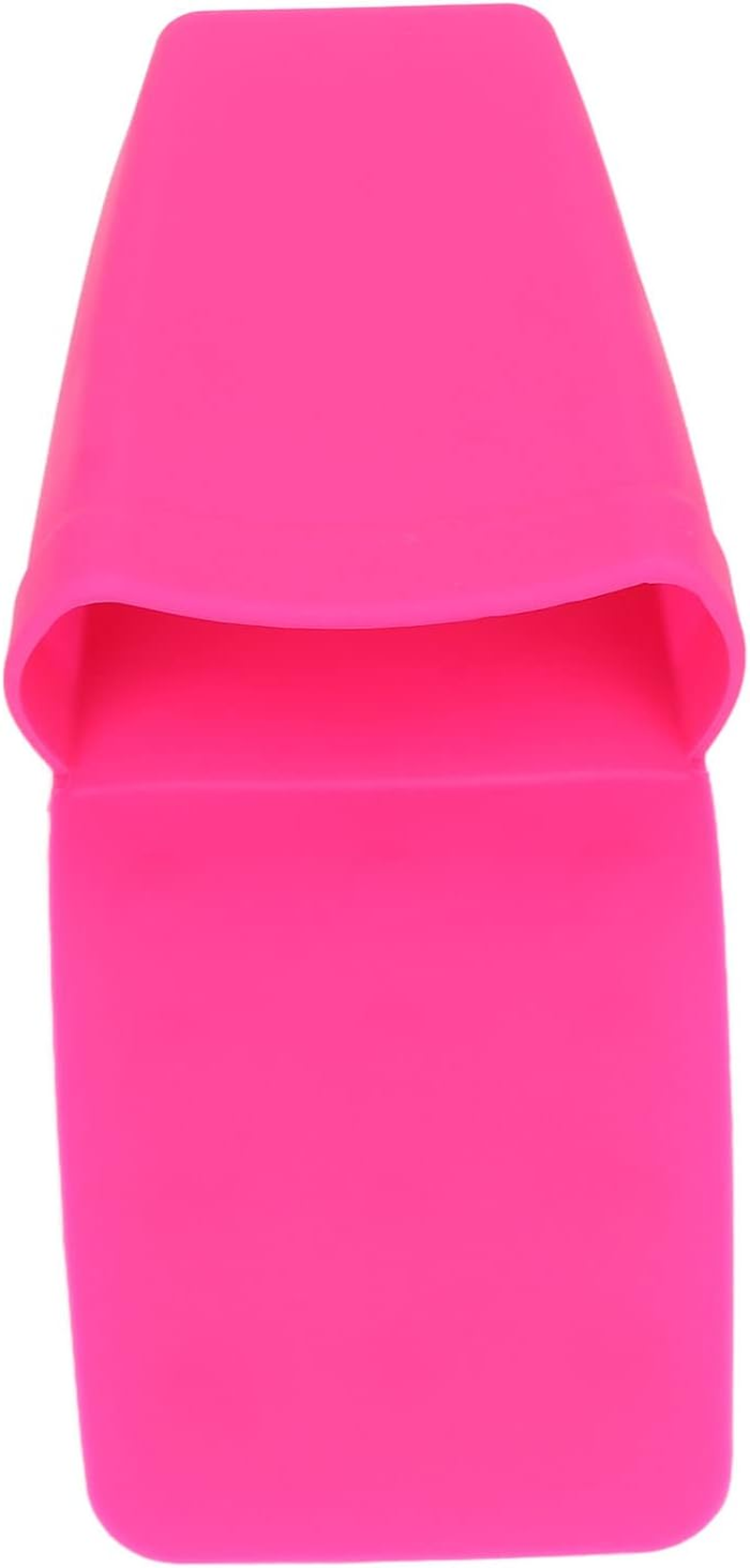 Professional Silicone Heat Resistant Mat Pouch for Hair Straightener, Portable Travel Mat and Cover for Curling Iron, Flat Iron, Silicone Mat Pouches for Hot Hair Styling Tools (Pink)