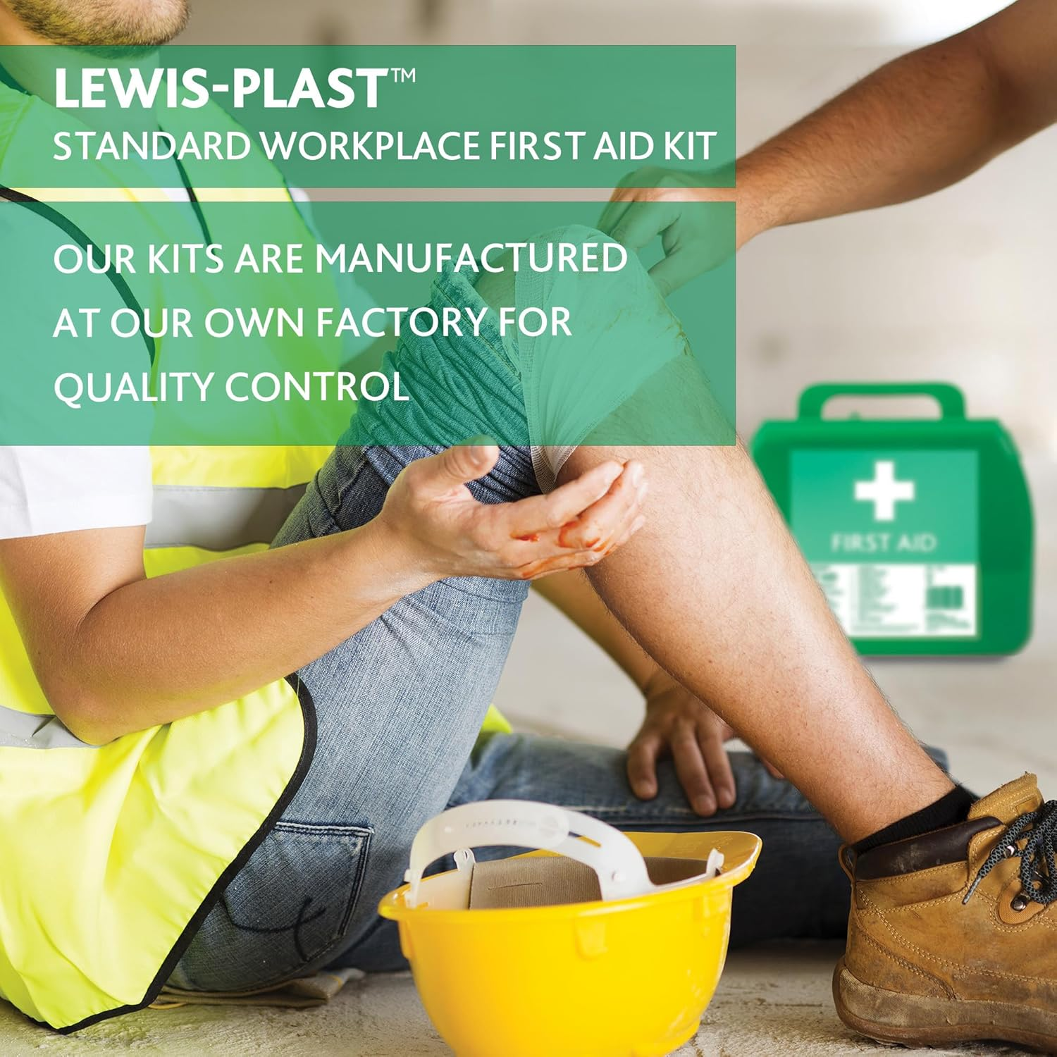 Lewis-Plast Standard Workplace First Aid Kit &ndash; 142 Piece, Office & Facility Safety Essentials, 25 Person, Australian & New Zealand Guidelines - Medium image number 3