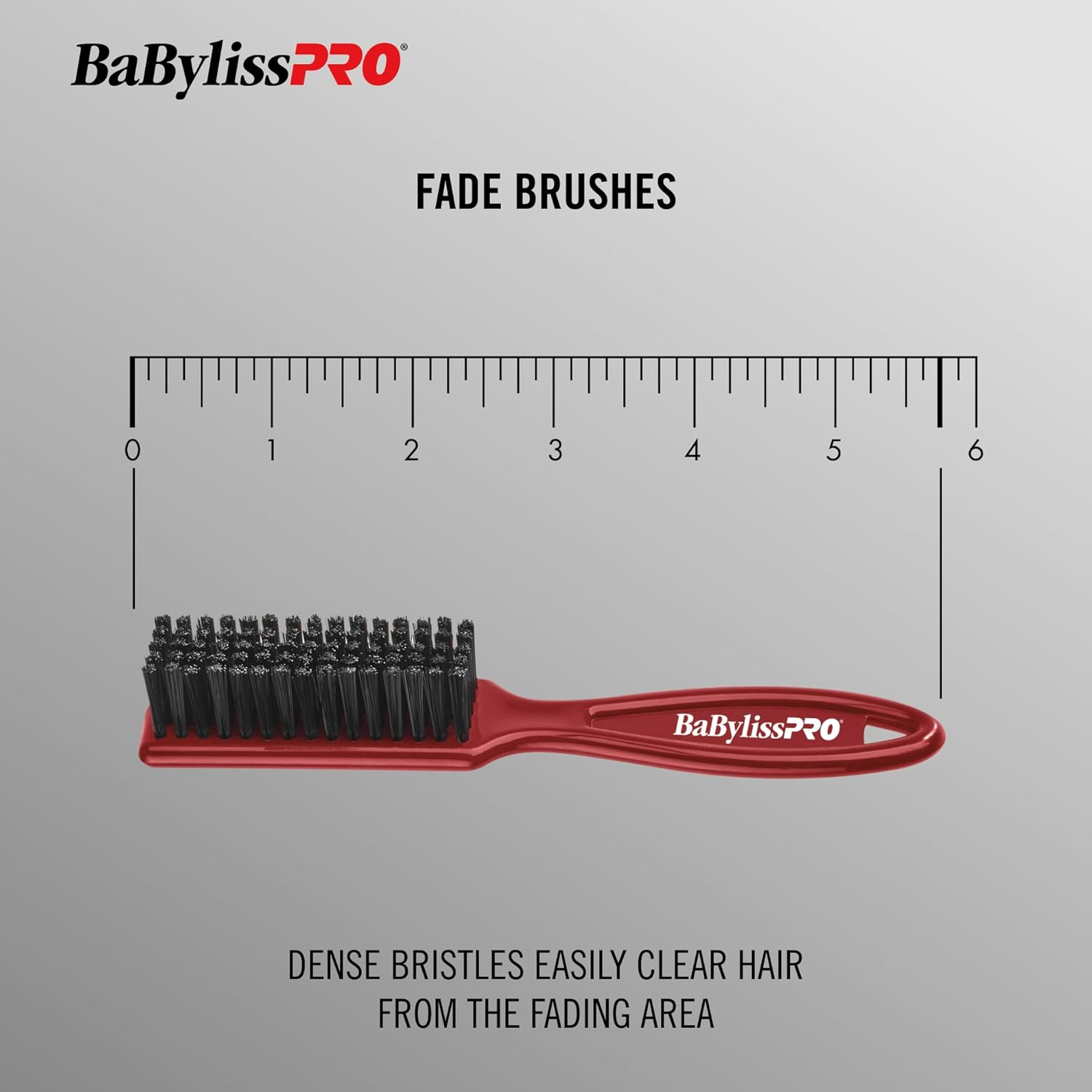 Babylisspro Fade Brush - Red - Red image number 3