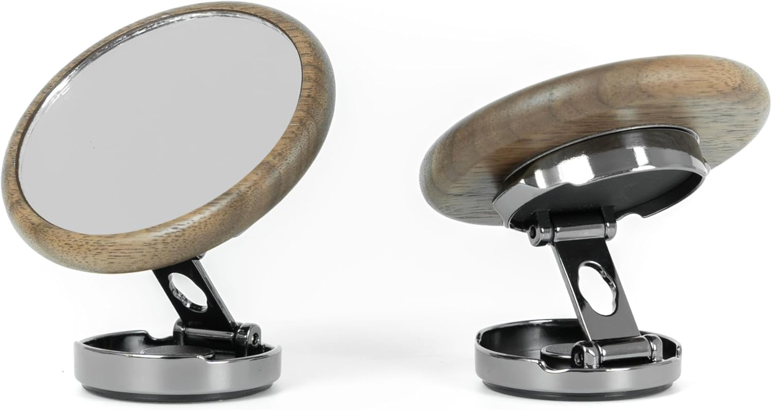 NEOUZA Espresso Shot Mirror for Flair Espresso Maker & Bottomless Portafilter | Multi-Angle Adjustable | Detachable Magnetic Mirror | Optimal Espresso Extraction Observation (Metal Gray)