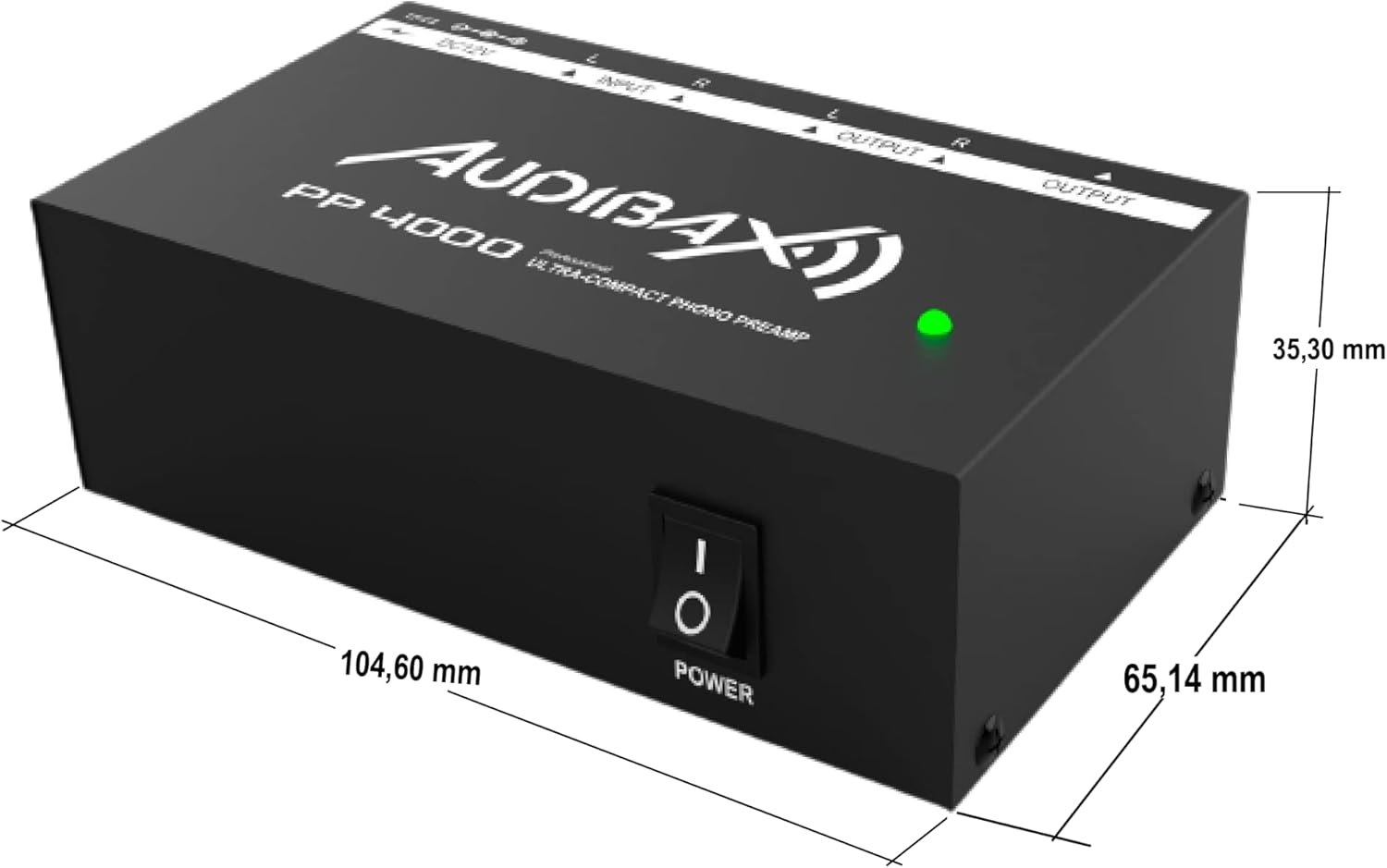 Audibax PP4000 Preamplificador Previo Phono RIAA. Nico En EL Mercado Con Interruptor ON/OFF image number 1