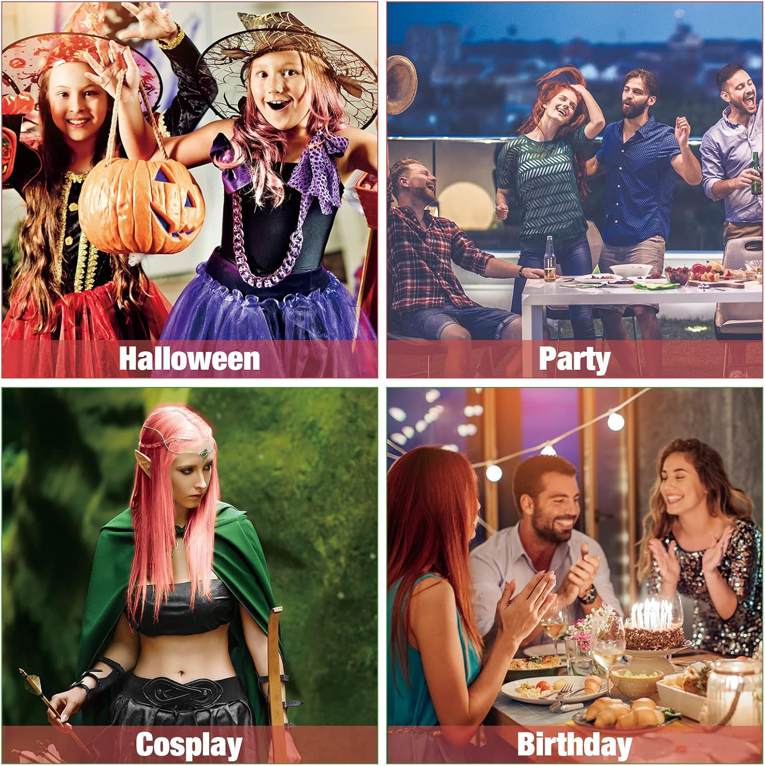 Temporary Hair Color for Kids, Magic Master Keratin Hair Wax Color Dye for Dark Hair Instant Colored Hair Gel Hairstyle Wax Cream Mud Pomade 3.4 Oz Girl Gifts, Party, Cosplay & Halloween (Red) image number 1