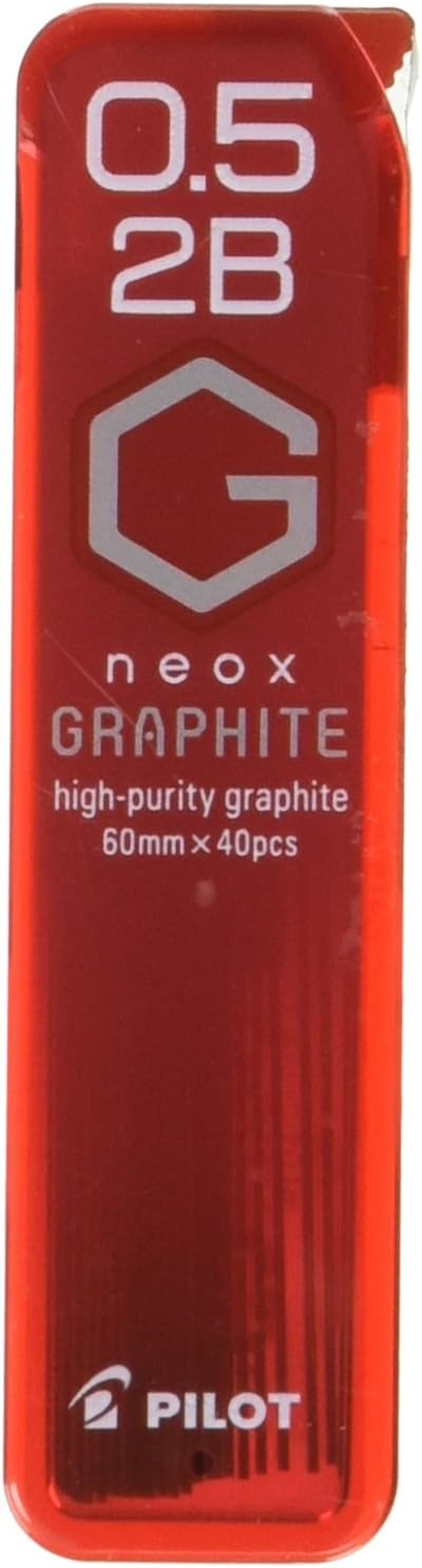 Pilot G Neox 4H Grade Graphite Mechanical Pencil Lead Refills, 0.5 Mm Lead Size