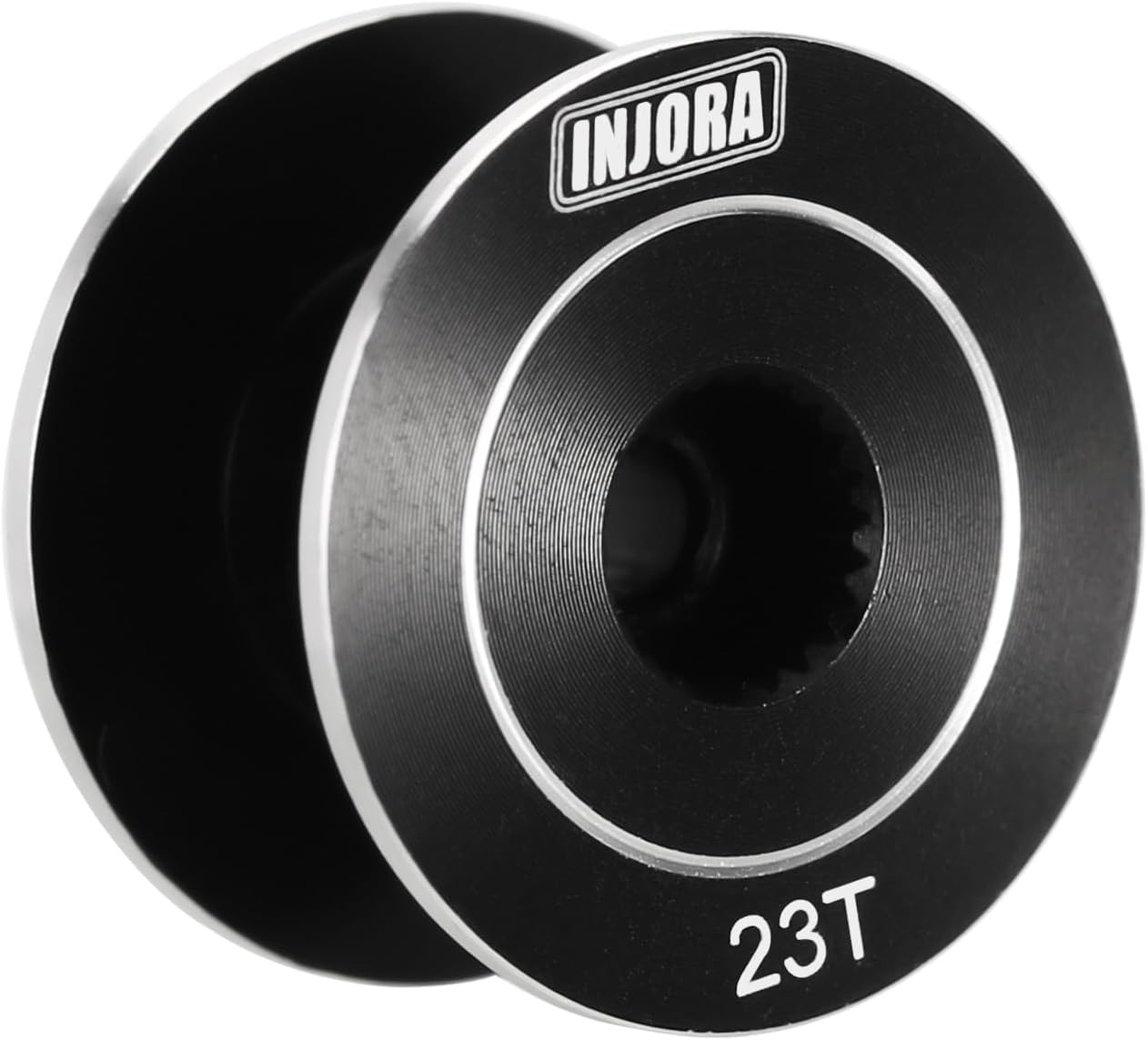 INJORA 35KG Digital Winch Servo with Winch Spool Kit for SCX10 PRO, Waterproof 360 Rotation 25T image number 2