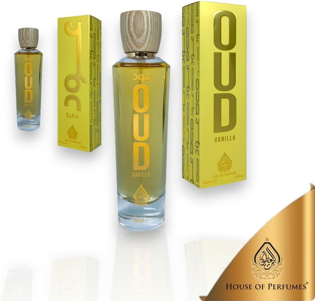 House of Perfumes Men'S Oud Vanilla Eau De Parfum Spray, 100 Ml image number 3