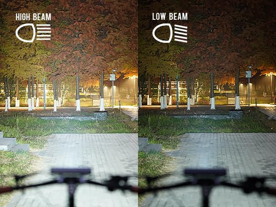 Super Bright 3400 Lumens LED Bike Light USB Rechargeable - 5 Modes Bicycle Headlight with 7H Runtime, IPX6 Waterproof, Quick Release Mount for Mountain Road Cycling Commuting Night Safety image number 2