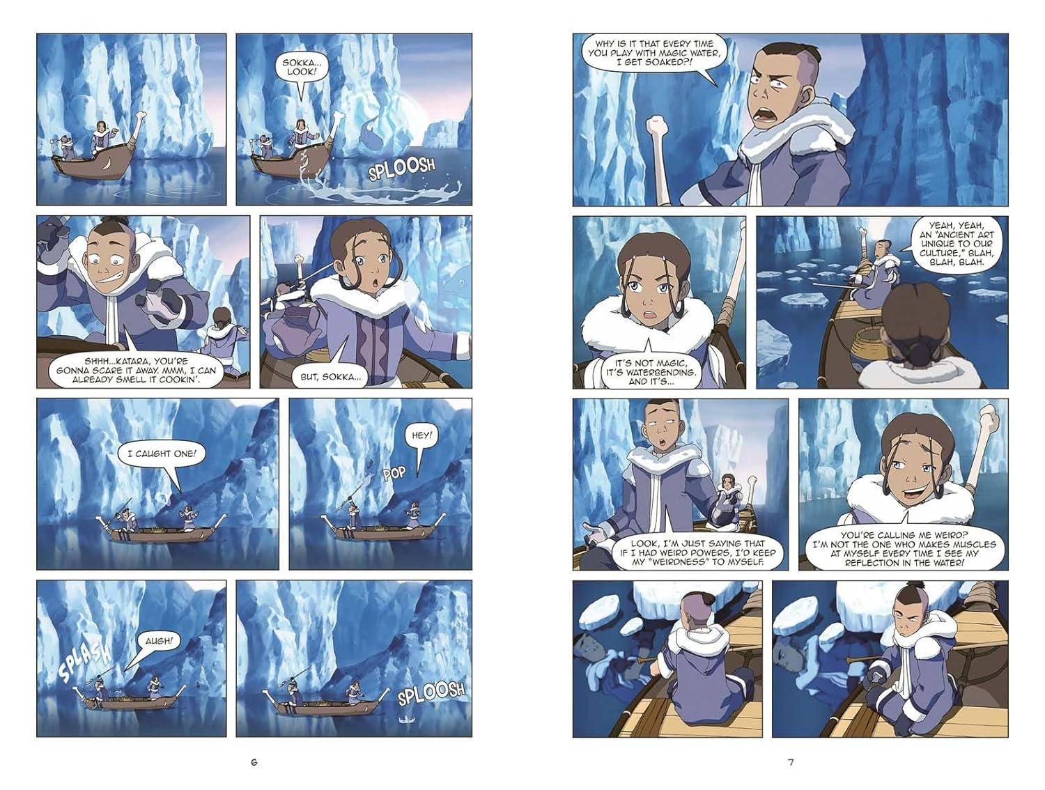 Avatar the Last Airbender: Book 1: Water, Volume 1 (Nickelodeon: Screen Comix) image number 2