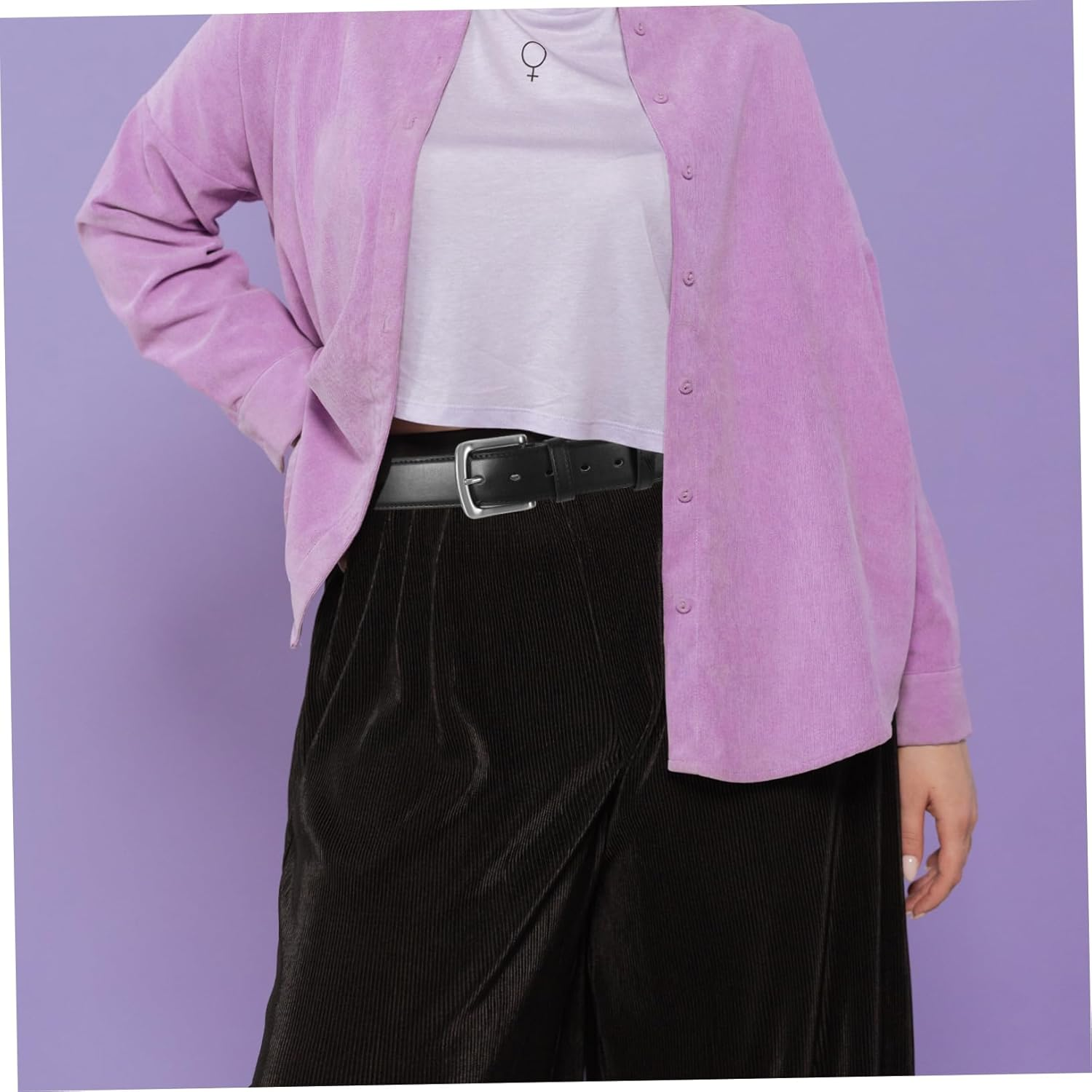 Didiseaon Hidden Money Belt Wallet Belt for Women Theft Prevention Cash Wallet for Men image number 1