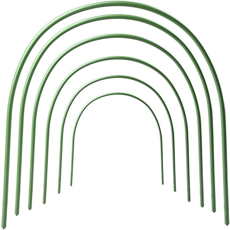 6/12PCS Greenhouse Gardening Planting Tunnel Hoop Support Hoops Plant Holder Tools, for Garden Agricultural Greenhouse Supplies (Size : 12PCS 3.2Mm) image number 2