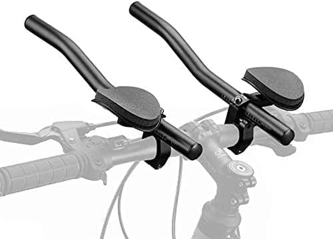 Bicycle Rest Handlebar, Split Type, Adjustable, High-Density EVA Cushion,Aero Bars Armrest Handlebars,For Mountain Bike or Road Bike（N2） image number 2