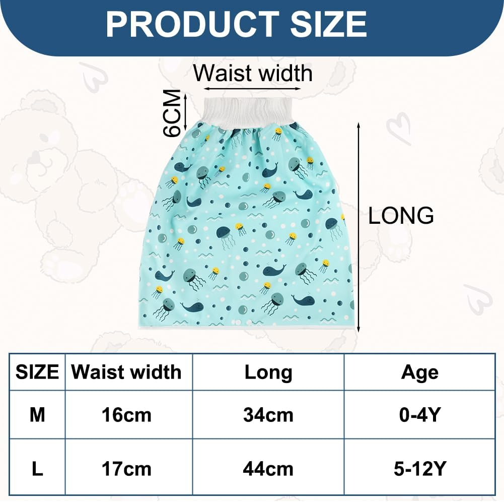 Girls' Boys' Potty Training Pants, 2 Packs of Child Learning Panties, Leak-Proof Baby Girls and Boys for Babies image number 7