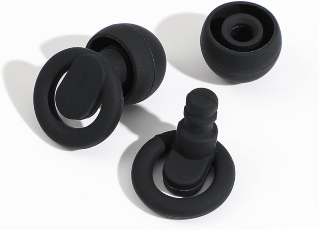 Mute.Produkten - Ear Plugs - Noise Reduction & Cancelling - SNR 33Db - Suitable for Sleep, Work, Travel, Flying, Music Concerts & More (Light Blue, One Size)