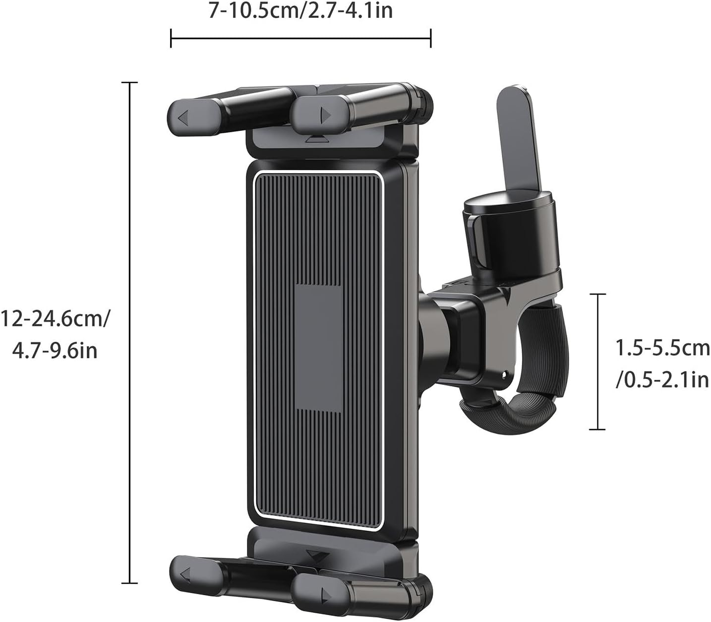 Ungtyb Universal Truck Car Phone Holder | Adjustable & Non-Slip | Dashboard, Windshield, Vent Mount | Compact & Strong Grip image number 5
