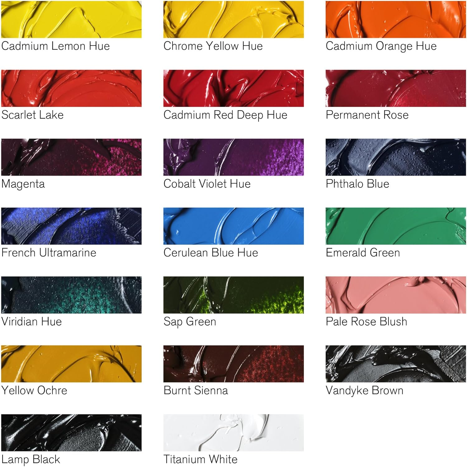 Winsor & Newton Winton Oil Paint Set, 20 Colours in 12 Ml Tubes, for Artists image number 1