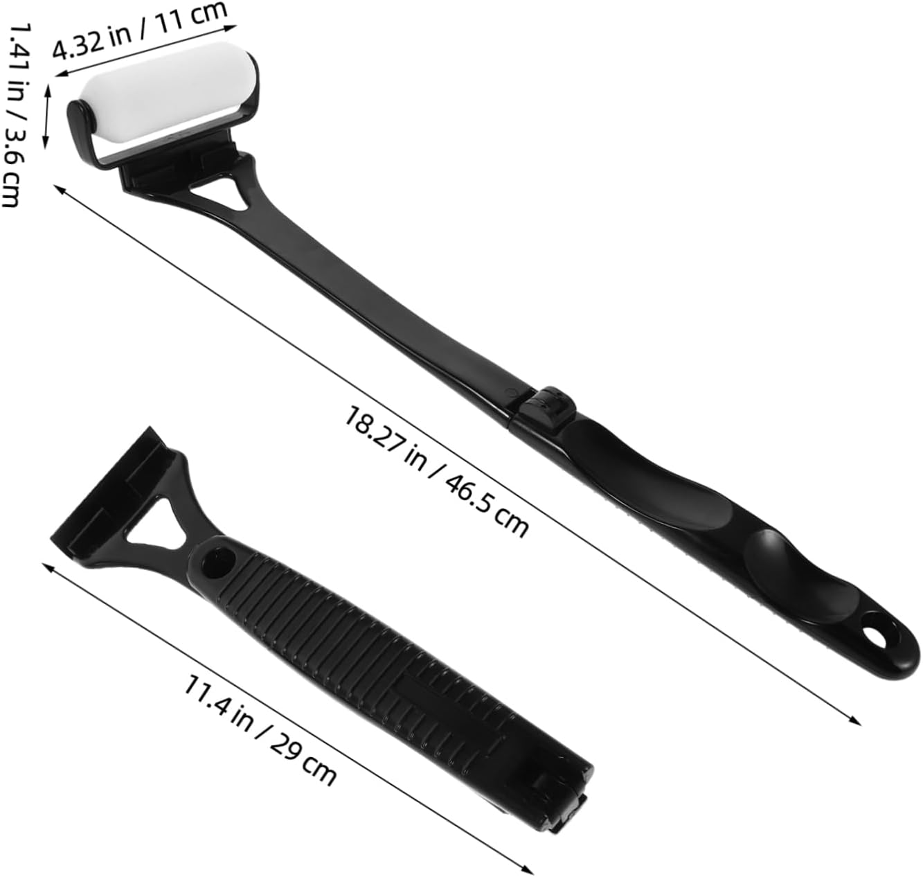 LRXIYODE Back Lotion Applicator for Sunscreen and Moisturizer Folding Handle Roller Wheel for Easy Application Back for Men Women image number 5