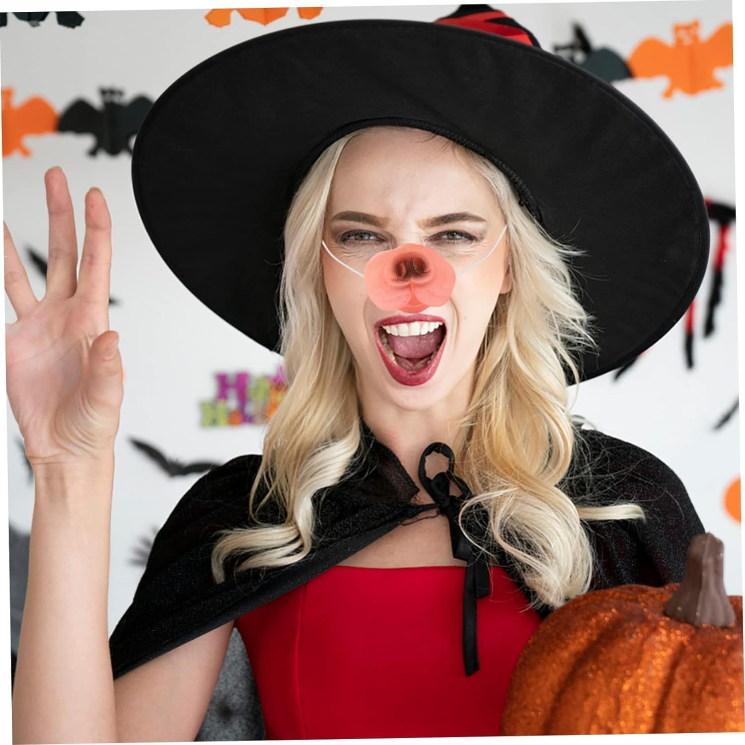 5Pcs Dog Nose Cosplay Dog Prop Party Accessories Small Dog Prop Decorative Dog Prop Performance Prop Mammals Prom Mask Fancy Dress Costume Dog Cosplay Costume Vinyl the Dog