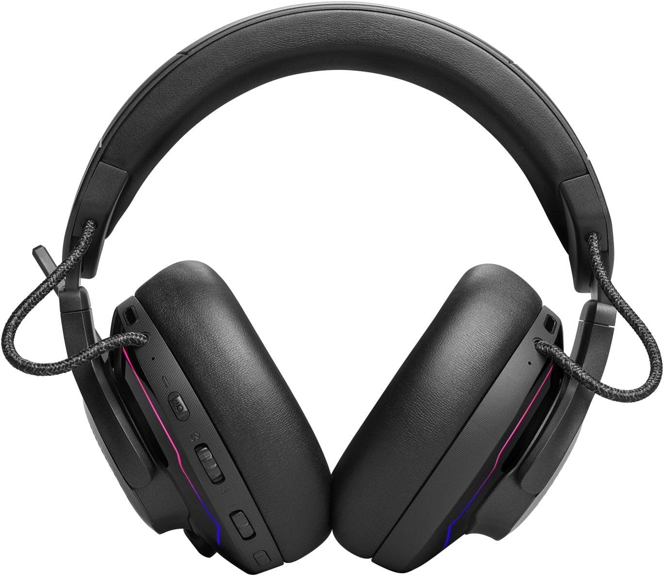 JBL Quantum 910 Wireless, with Head-Tracking Enhanced Quantumsphere 360 on Your PC, Quantumspatial 360 on Your Console, Hi-Res Certified JBL Quantumsound Signature, Black image number 1