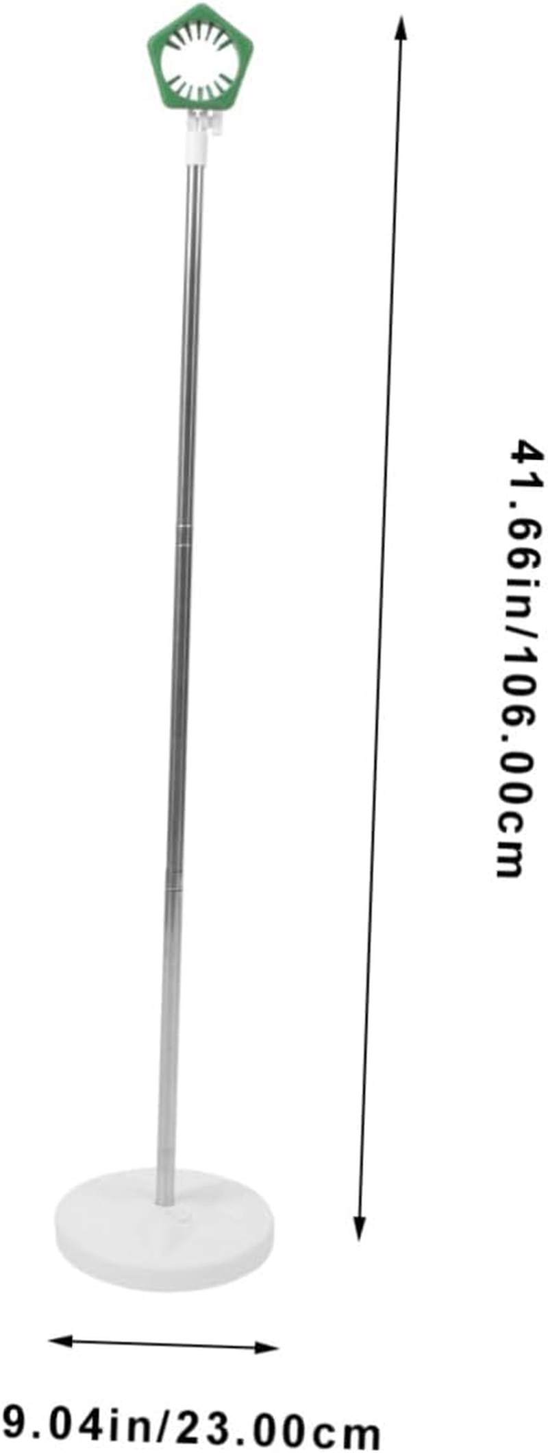 Adjustable Hands Free Hair Dryer Stand Holder Portable Blow Dryer Rack 50-106Cm Height for Bathroom Floor Use image number 4