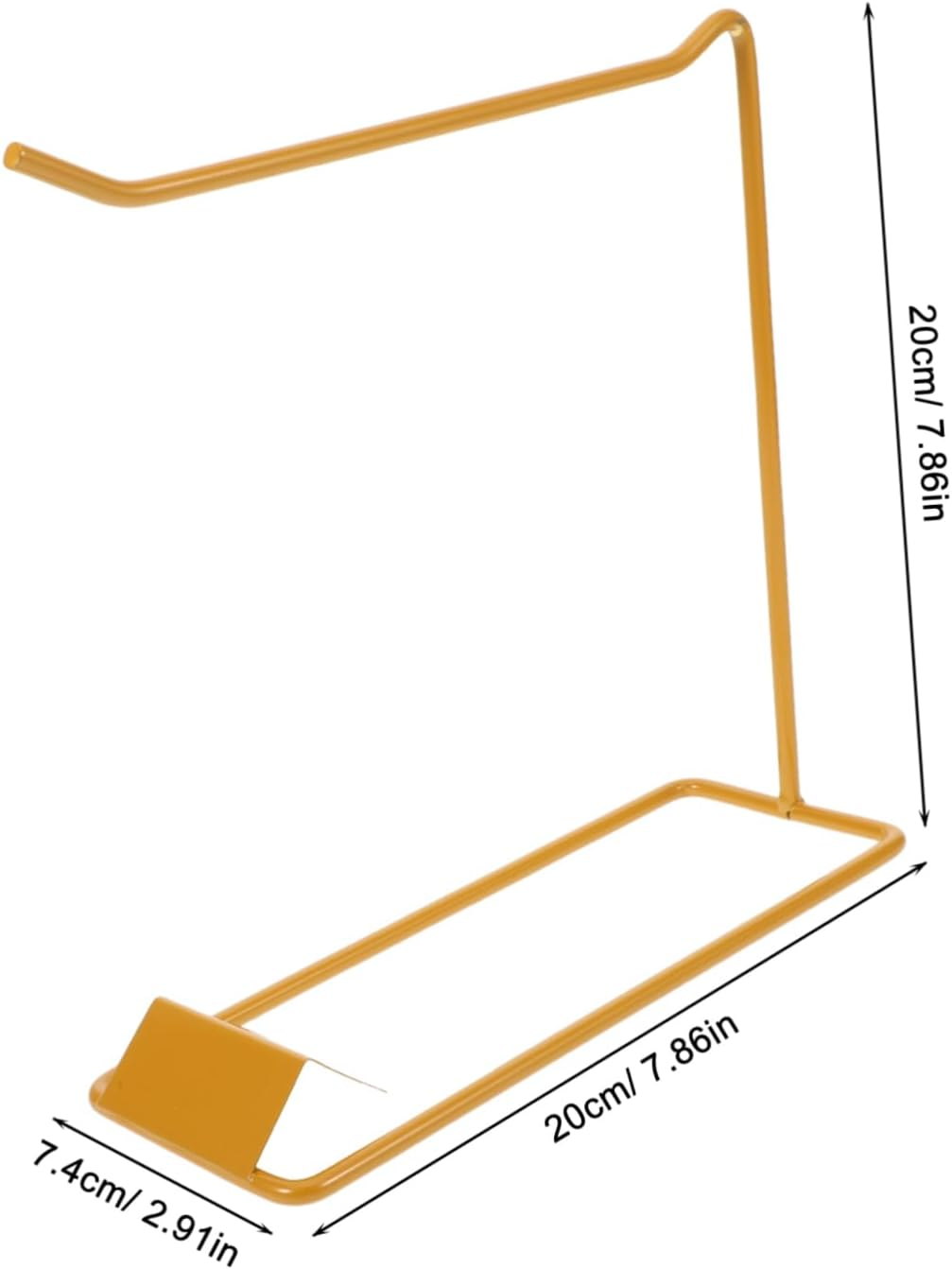 WOFASHPURET 3Pcs Nail Polish Sample Stick Display Stand Gold Metal Nail Color Chart Holder Slot Based Organizer for Gel Polish and Manicure Practice image number 1