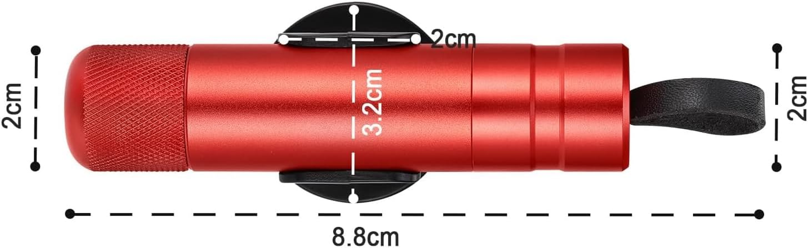 Emergency Hammer Car with Belt Cutter, Compact Portable Emergency Hammer Car, Mechanical Spring Glass Breaker Car Essentials, Upgrade Multifunctional Belt Cutter Emergency Hammer image number 1
