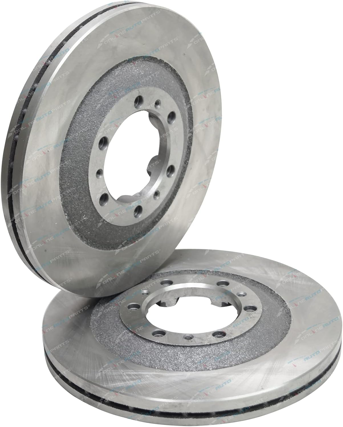 2 X Front Disc Rotor + Brake Pads for Great Wall V200 V240 X240 K2 CC RWD 4X4 - Set 2009 2010 2011 2012 2013 2014 2015 2016 2017 image number 1