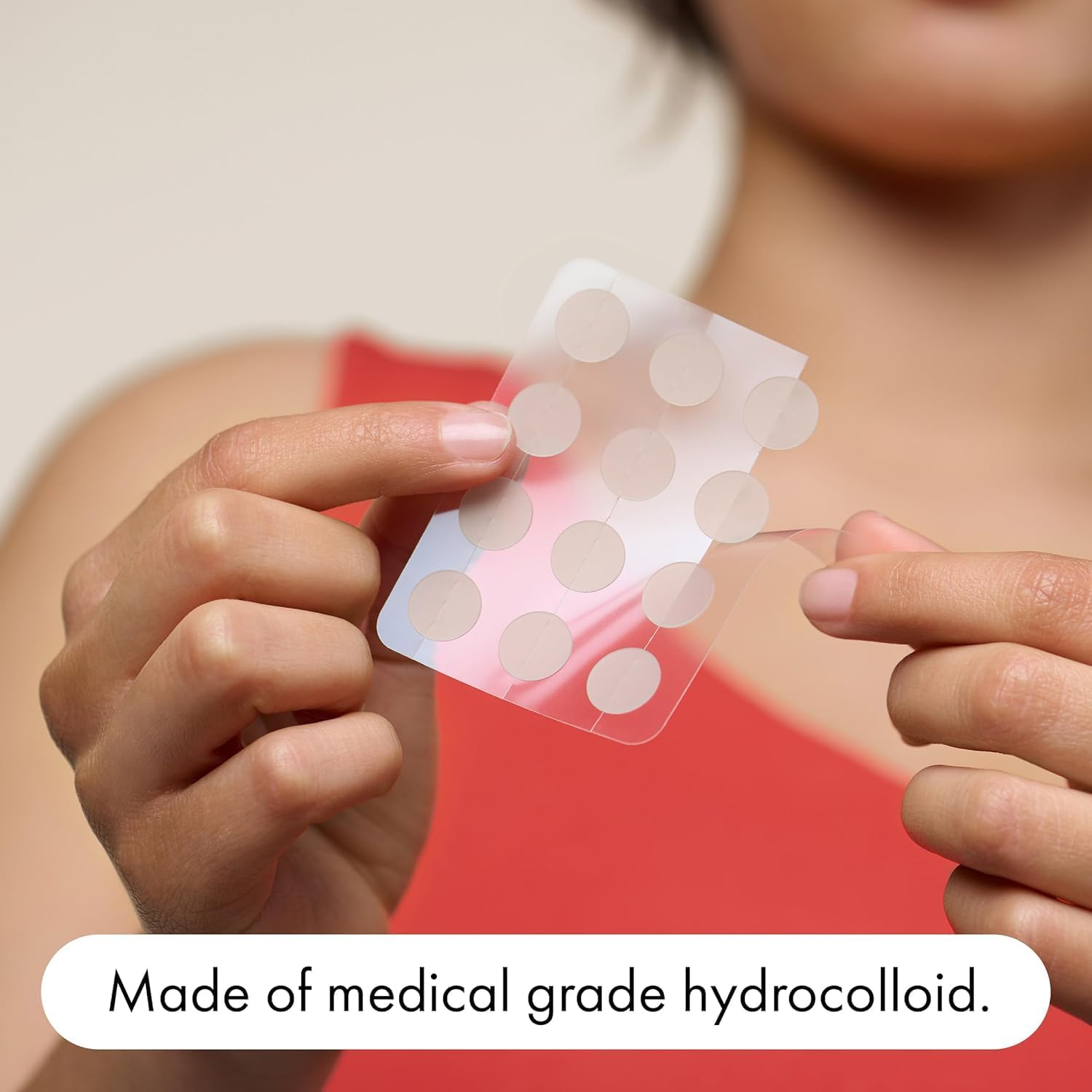 Hero Mighty Patch&trade; Original - Overnight Pimple Patch, Medical-Grade Hydrocolloid, Shields Skin and Gently Absorbs Pimple Gunk While You Sleep, Sensitive Skin Safe (60 Count) image number 3