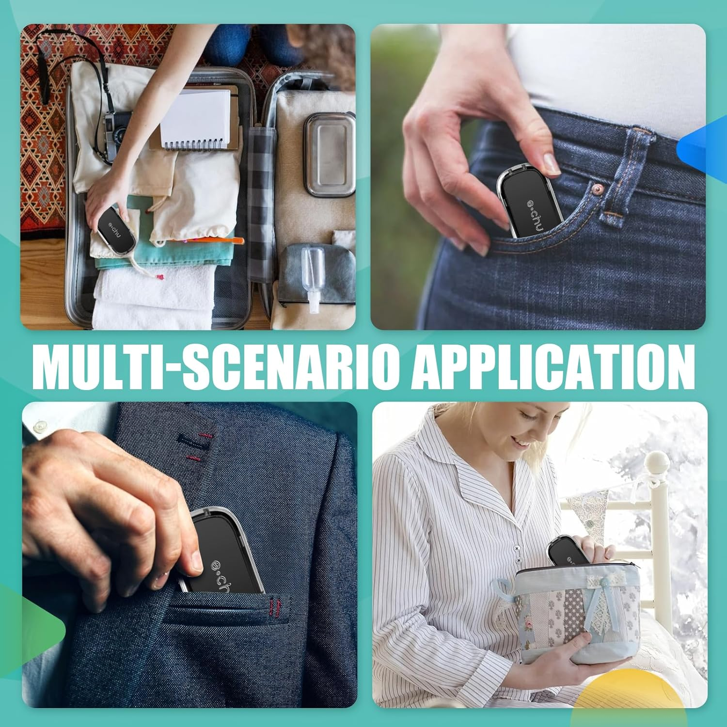 Tablet Divider, Tablet Cutter, Pill Divider with Storage Compartment, Tablet Cutter for All Tablets, Pill Cutter, Portable Pill Cutter for Travel, Pet (Black) image number 6