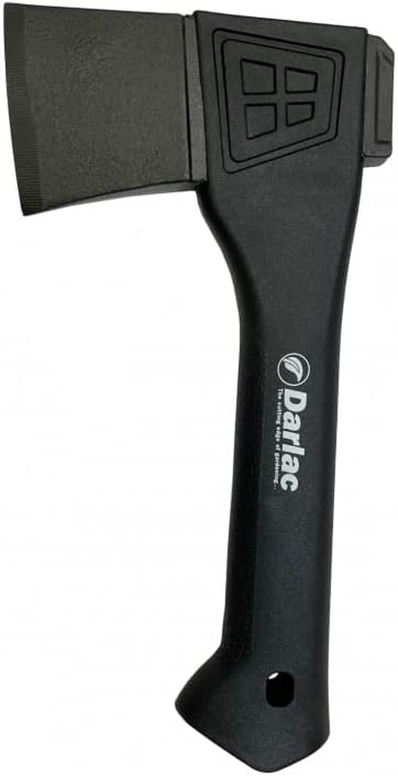 Camping Axe &ndash; Lightweight with Wedge-Style Axe Head &ndash; Ideal for Splitting Small Logs and Cutting Branches &ndash; Built-In Sharpener image number 1