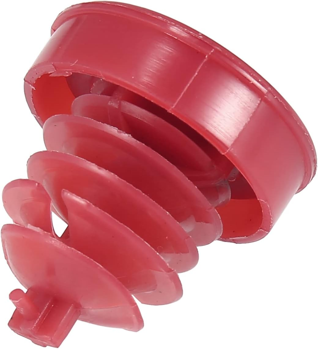 X AUTOHAUX 53697-SB3-952 Power Steering Pump Reservoir Cap Red for Honda Civic Odyssey Accord CR-V for Acura RL RDX MDX Plastic image number 4