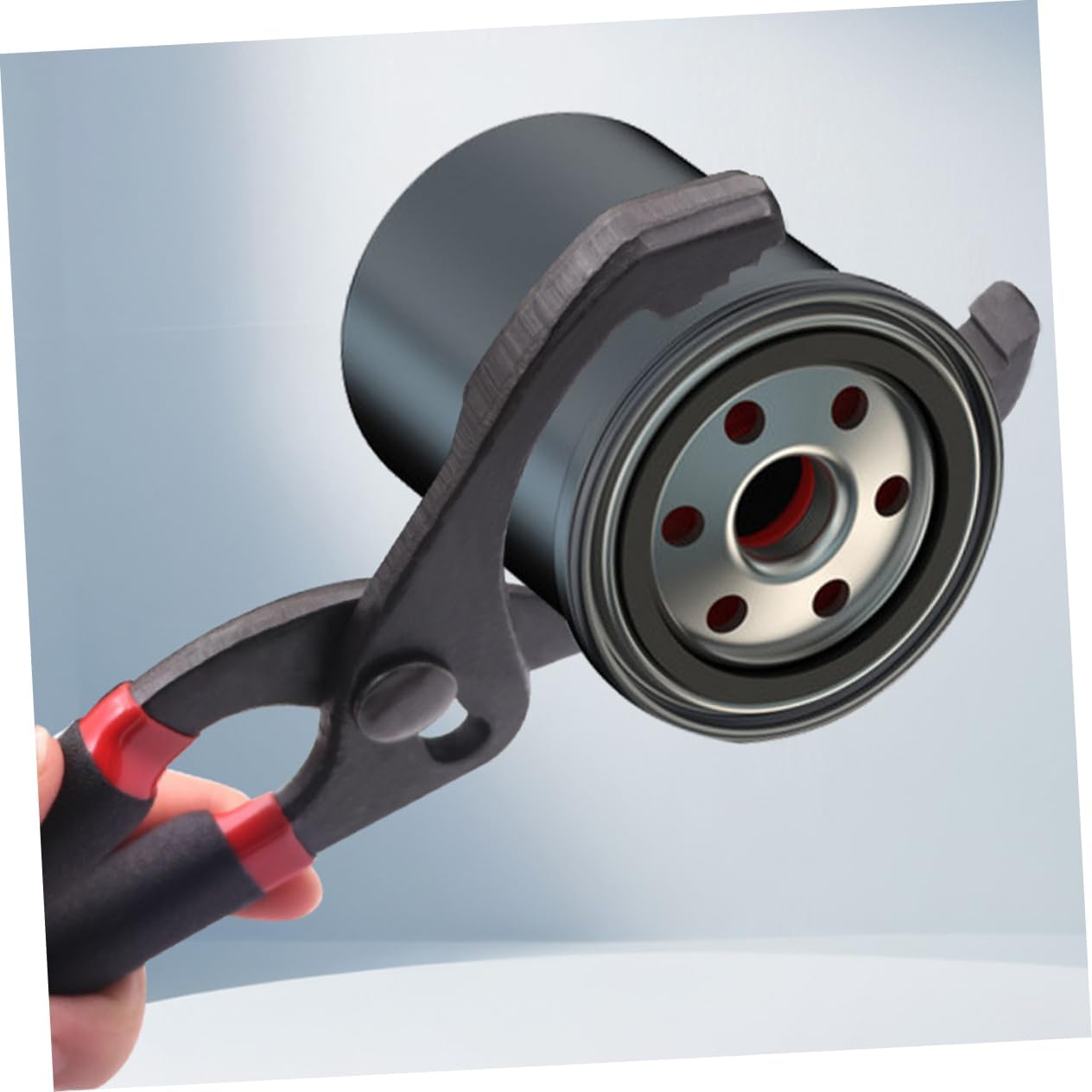 GETAJGHSD Oil Filter Wrench Tool Pliers for Automotive Maintenance Ergonomic Design for Changes Suitable for Cars and Trucks Versatile Removal Tool image number 3