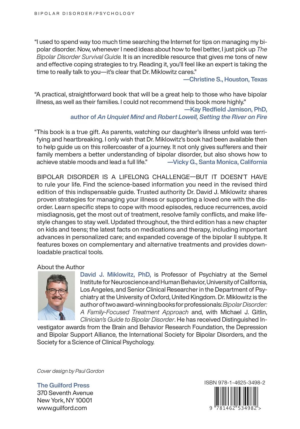 The Bipolar Disorder Survival Guide, Third Edition: What You and Your Family Need to Know image number 1