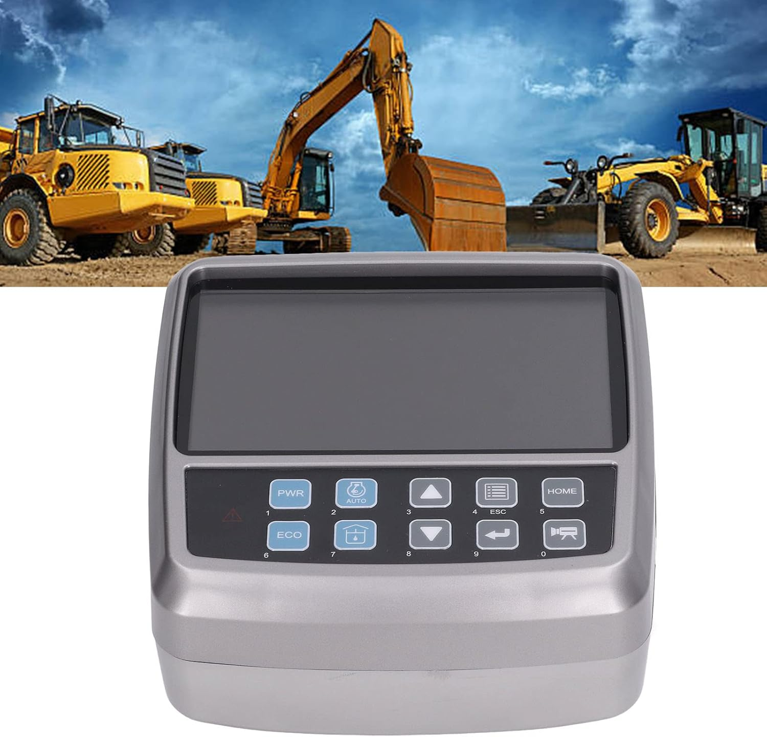 300426-00202 Monitor Display LCD Panel Excavator Control Panel, Gauge Cluster Monitor Panel, Fit for Doosan DX220LC, DX380LC, DX340LC image number 3