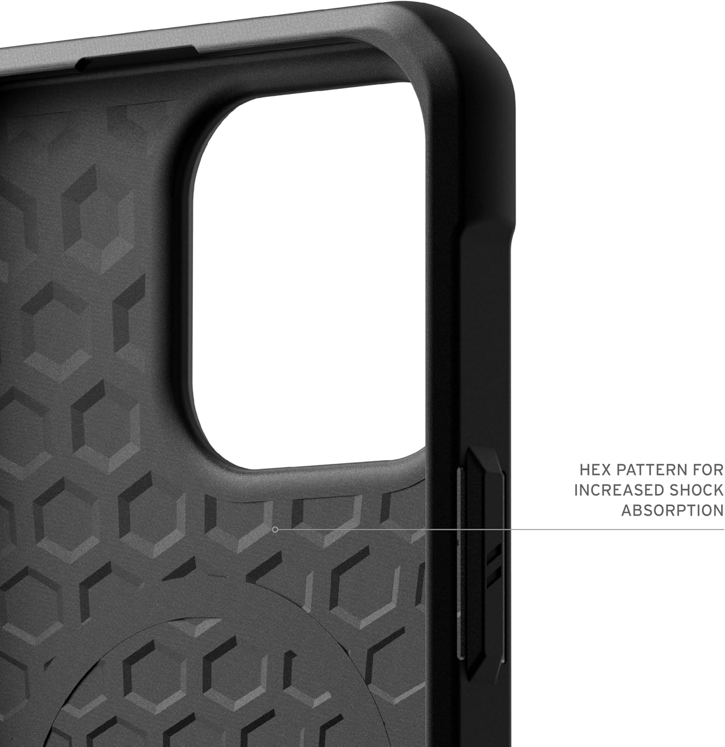 UAG Metropolis LT Magsafe Apple Iphone 16 Pro Max (6.9") Case - Kevlar Black (114453113940), 18Ft. Drop Protection (5.4M), Raised Screen Surround image number 5