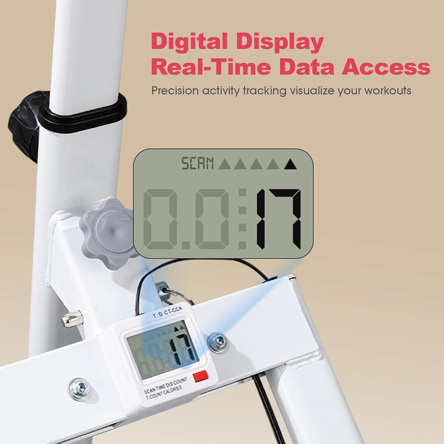 FITNESS MASTER Stair Stepper Vertical Climber Machine Cardio Folding 200Kg image number 5