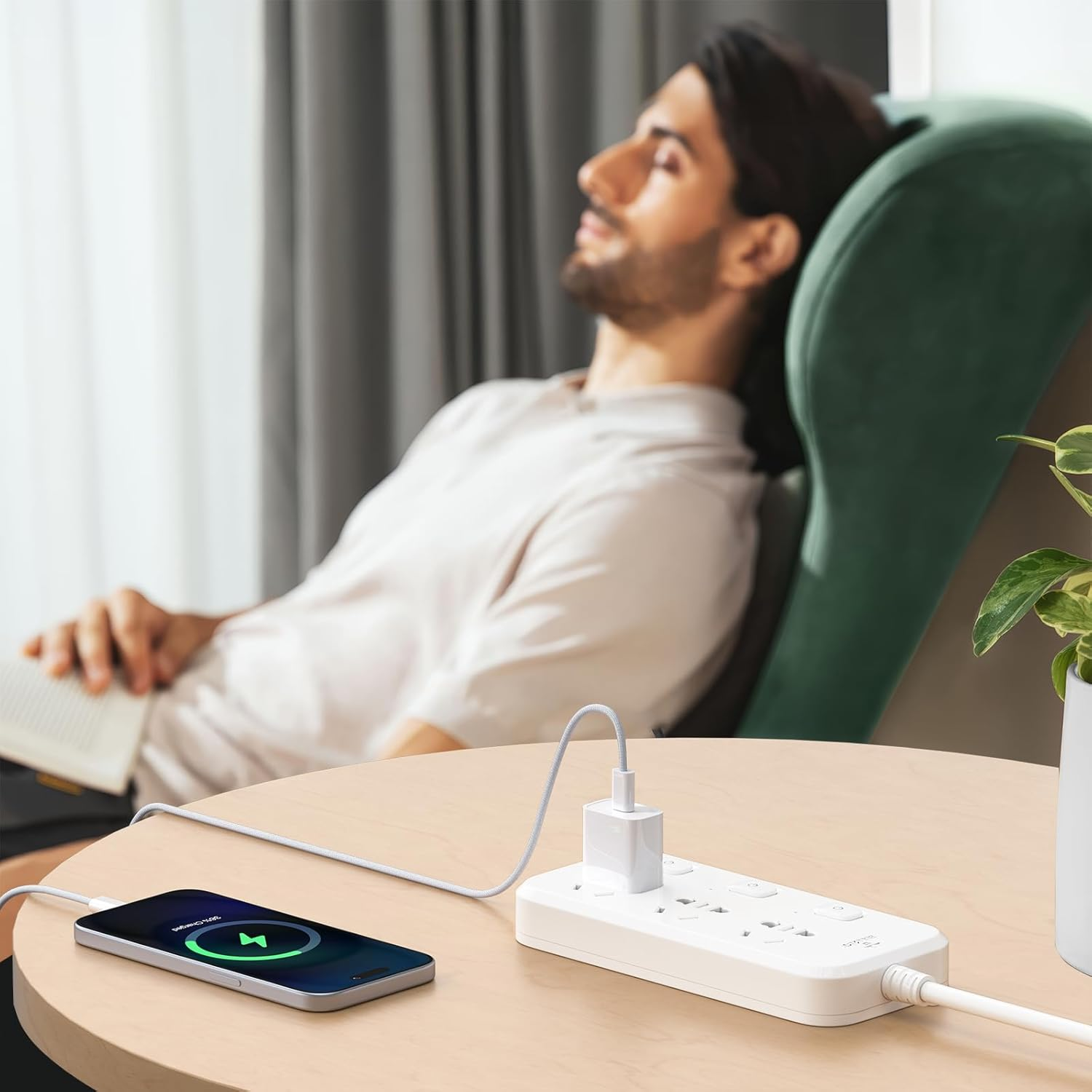 USB C Cable for Samsung Galaxy A16 S25 A05S Charger Cable 1M/2Pack, USB C to Type-C Cord PD Fast Charging Type-C Charger Cord for Samsung Galaxy A56 A26 A55 A15 S24 S23 Ultra S22 S21 S20 FE image number 2