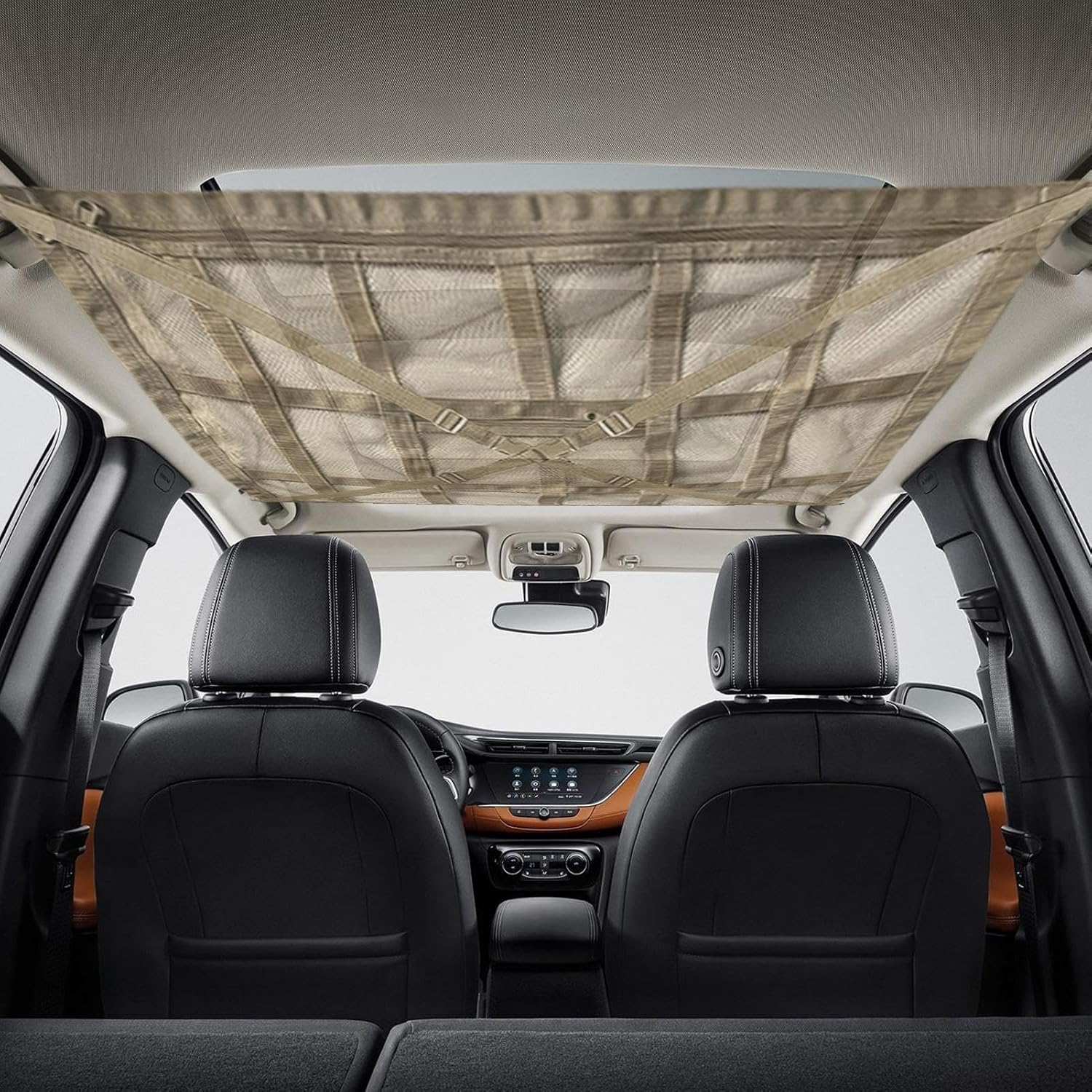 Car Ceiling Storage Net - Roof Organizer Cargo Net,Camping Large Capacity Roof Luggage Net Pocket for Car, RV, SUV Puchen image number 5