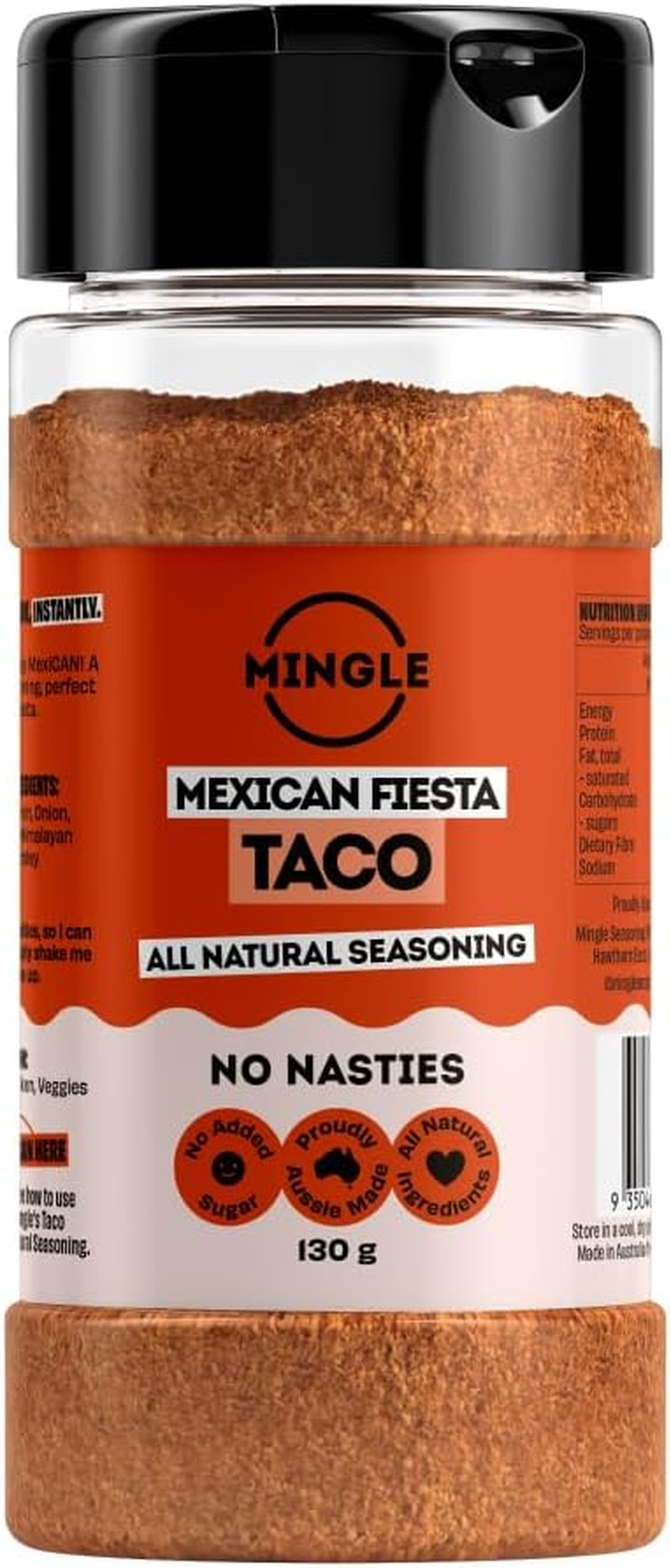Mingle Seasoning No Nasties Mexican Fiesta Taco Seasoning
