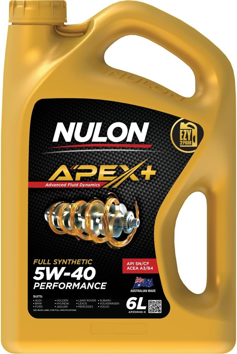 6L Nulon Apex+ 5W-40 Performance Engine Oil