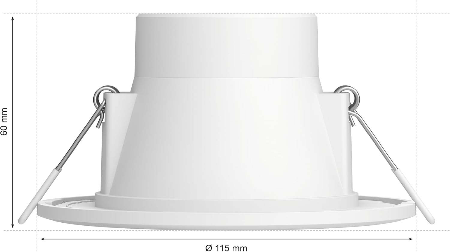 Philips Hue Akari White Colour & Ambience Downlight 90Mm image number 5