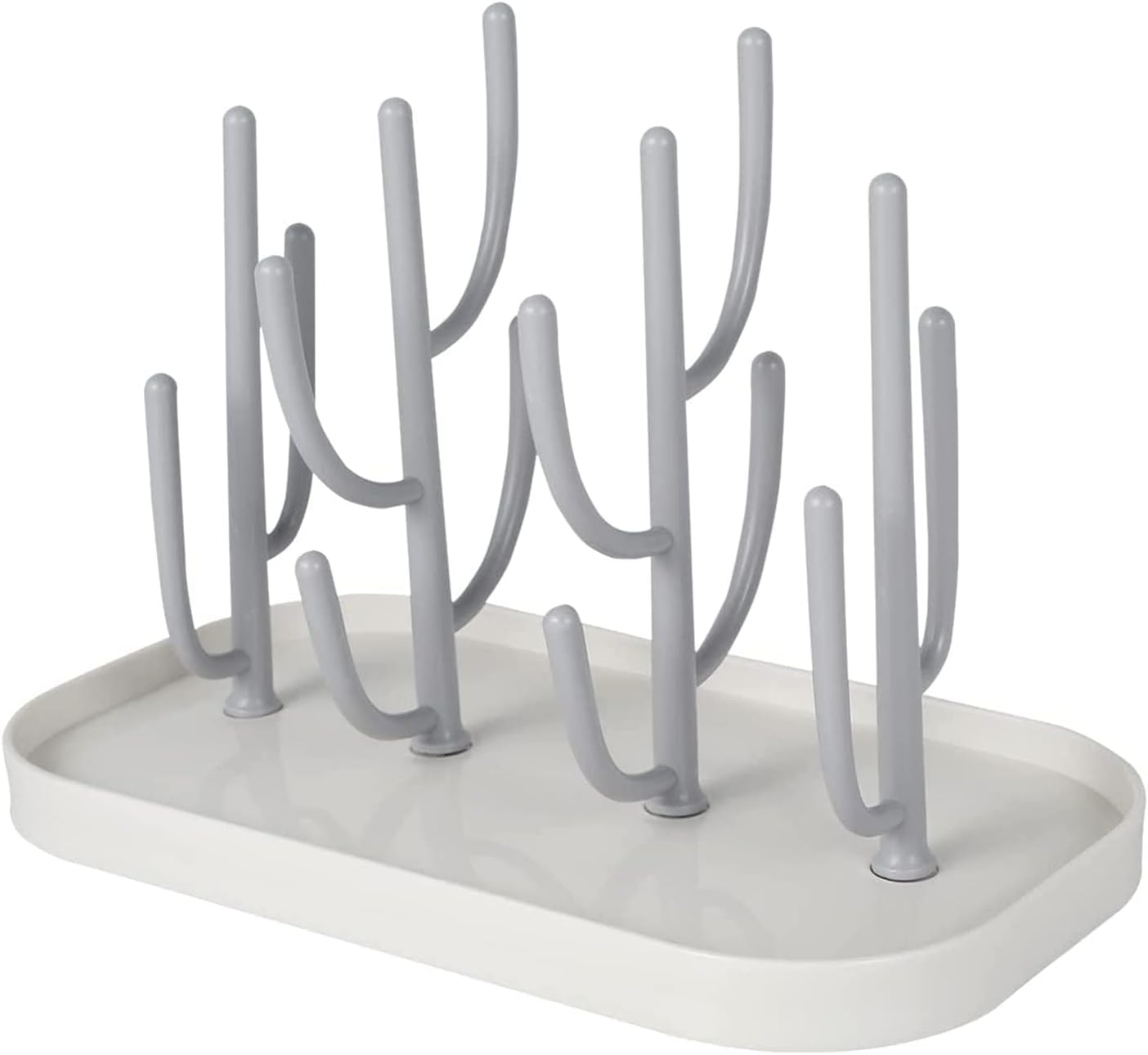 Baby Essentials,Bottle Drying Rack,Baby Bottle Drying Rack,Drying Rack for Kitchen Counter,Detachable Bottle Dryer Holder with Base.For Nipples,Cups,Pump Parts and Accessories(Green)