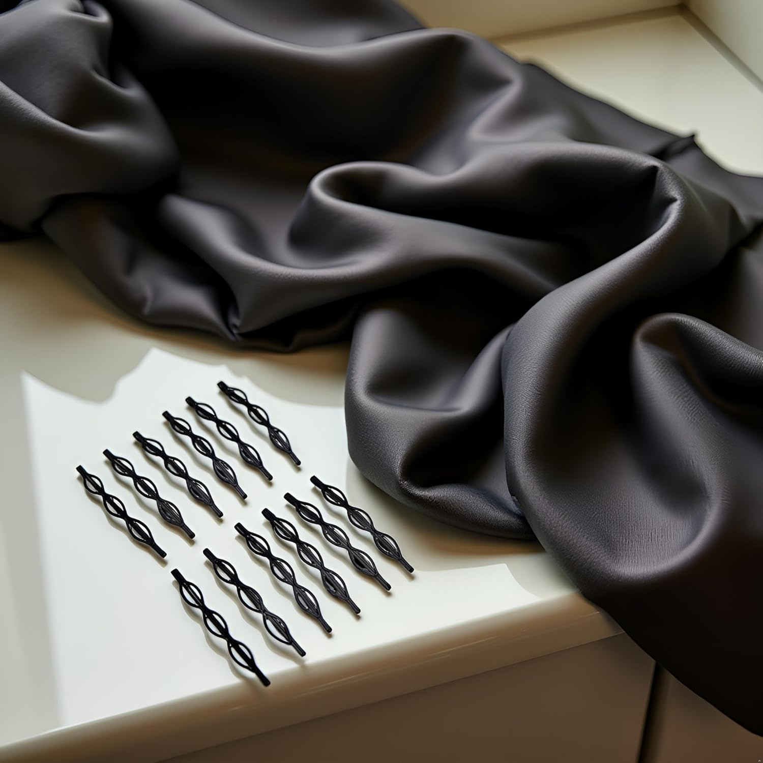 12Pcs Black Vintage Hair Pins, Mini Bobby Pins Fashion BB Clip, Invisible Bangs Clip Small Pins for Women and Girls Decorative Wedding Dainty Hair Pins Hair Accessories Beauty and Personal Care