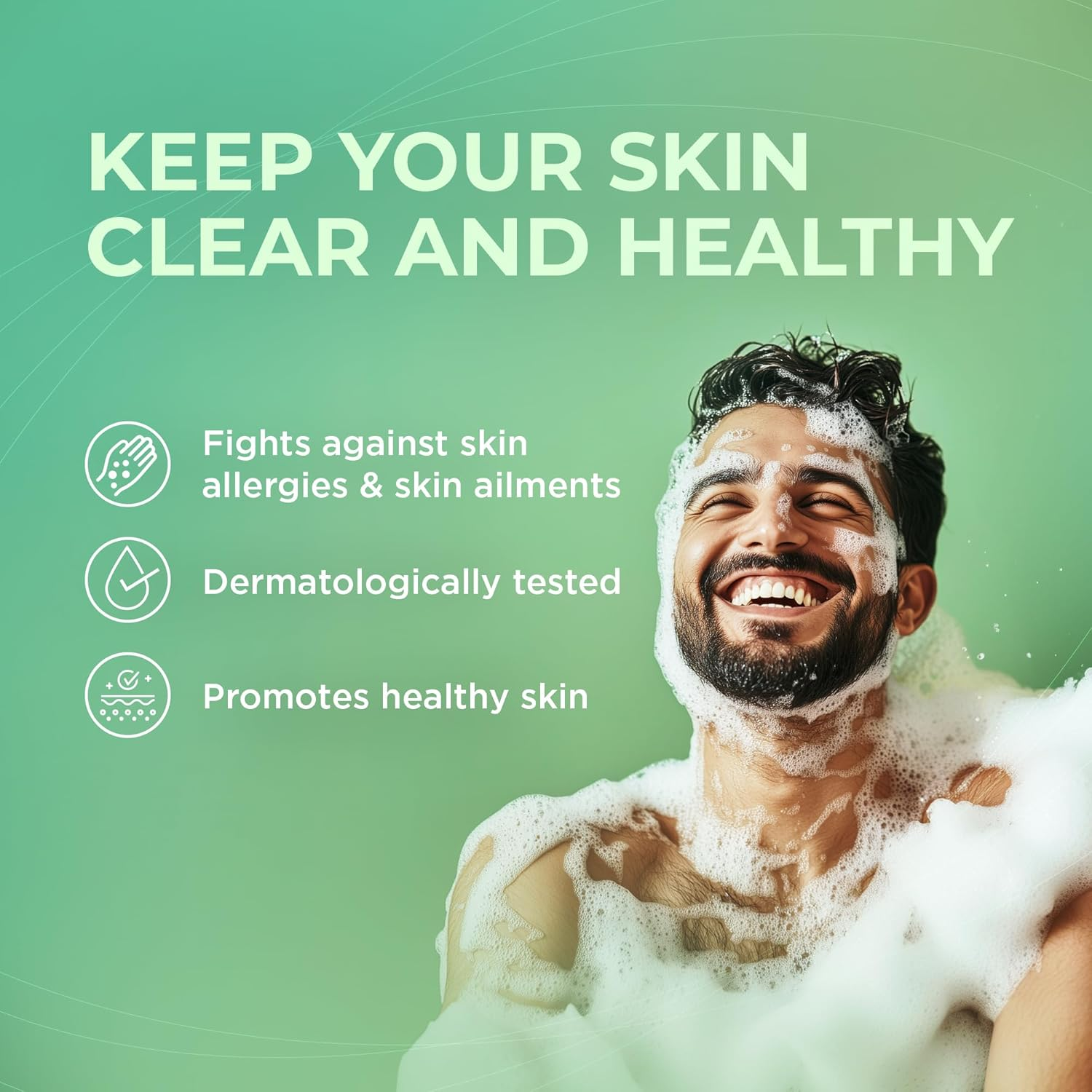 MEDIMIX - Savon Ayurv&eacute;dique 75 Gr Aux 18 Plantes, Pour Traiter L'Acn&eacute;, Les Odeurs Corporelles Et Les Infections De La Peau image number 2