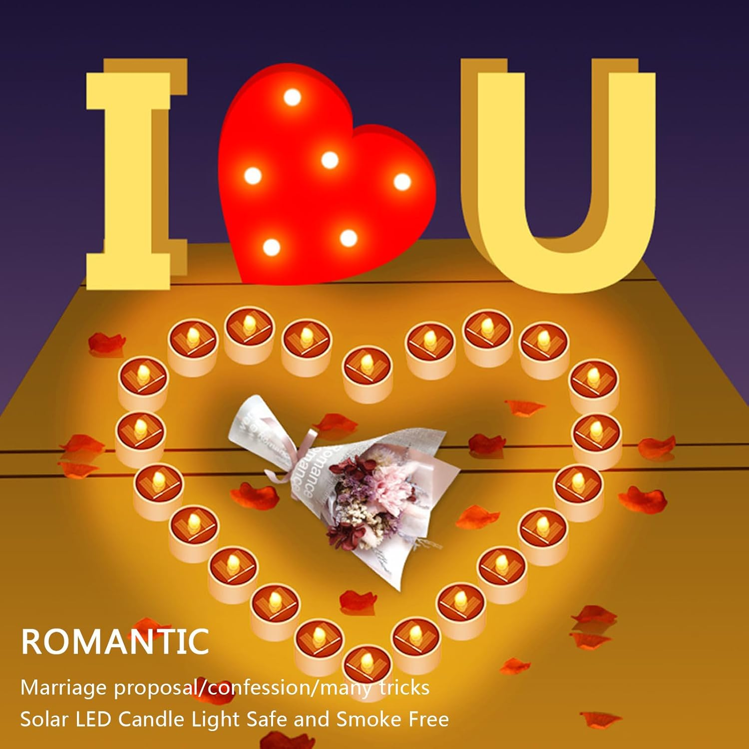 3 Pieces Led Tealight Candles, Solar Fake Candle, Battery Operated Flickering Candles, Flameless Electric Tealights, Waterproof, for Lantern Garden Camping outside Patio Home Decor image number 4