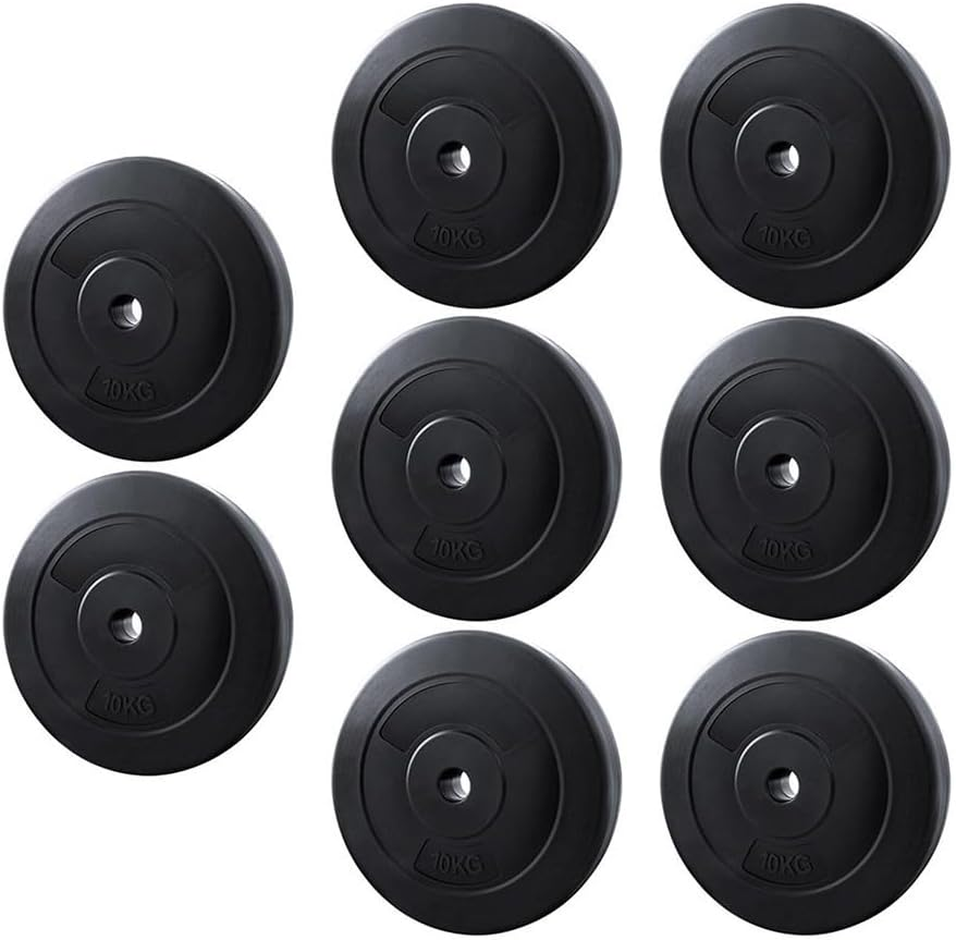 Everfit 80Kg Barbell Weight Plates Standard Home Gym Press Fitness Exercise image number 1