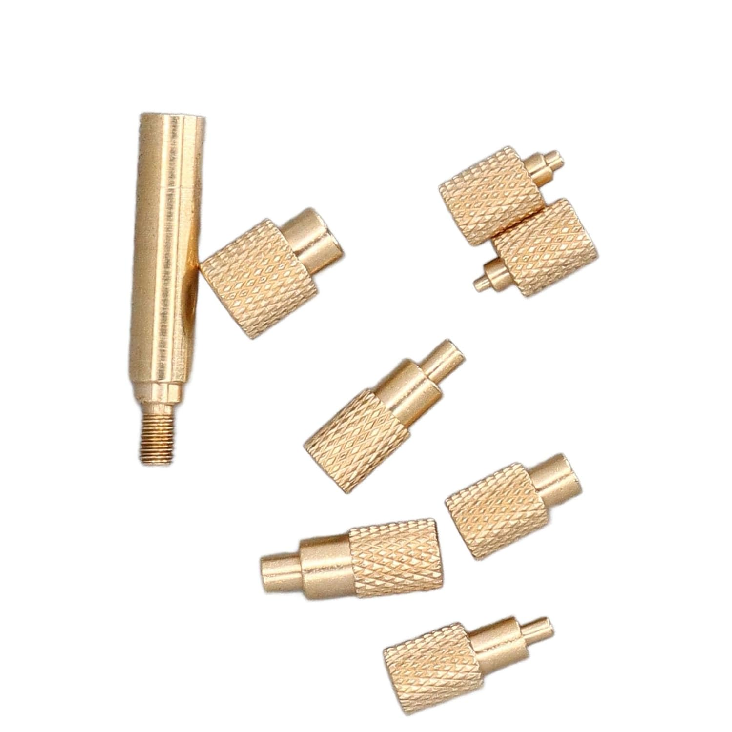Dpofirs Heat Set Insert Tip, Brass Quick Insertion Rustproof Long Lasting M2 M2.5 M3 M4 M5 M6 M7 M8 Heat Insert Soldering Tip for 936 T18 ST 900M FX888D FX600 WLC100 image number 3