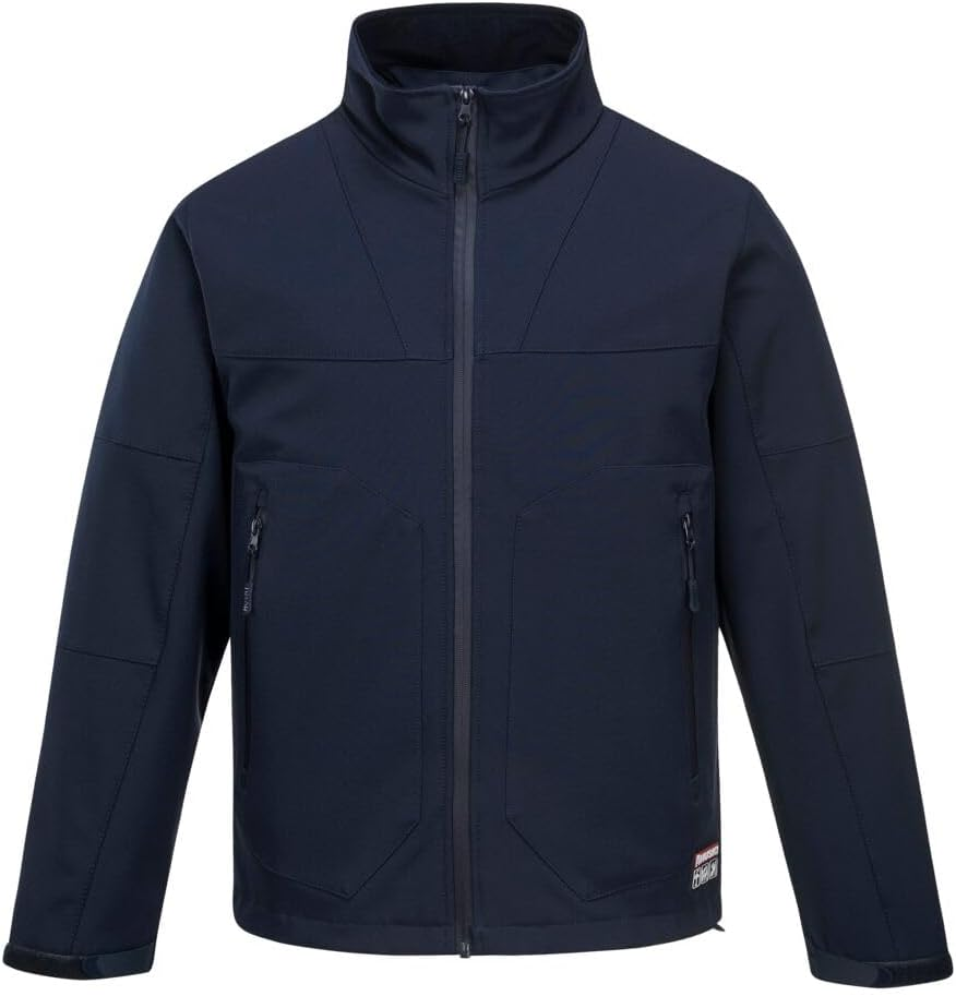 Huski K8177 Waterproof Nero Softshell Jacket Black, X-Large