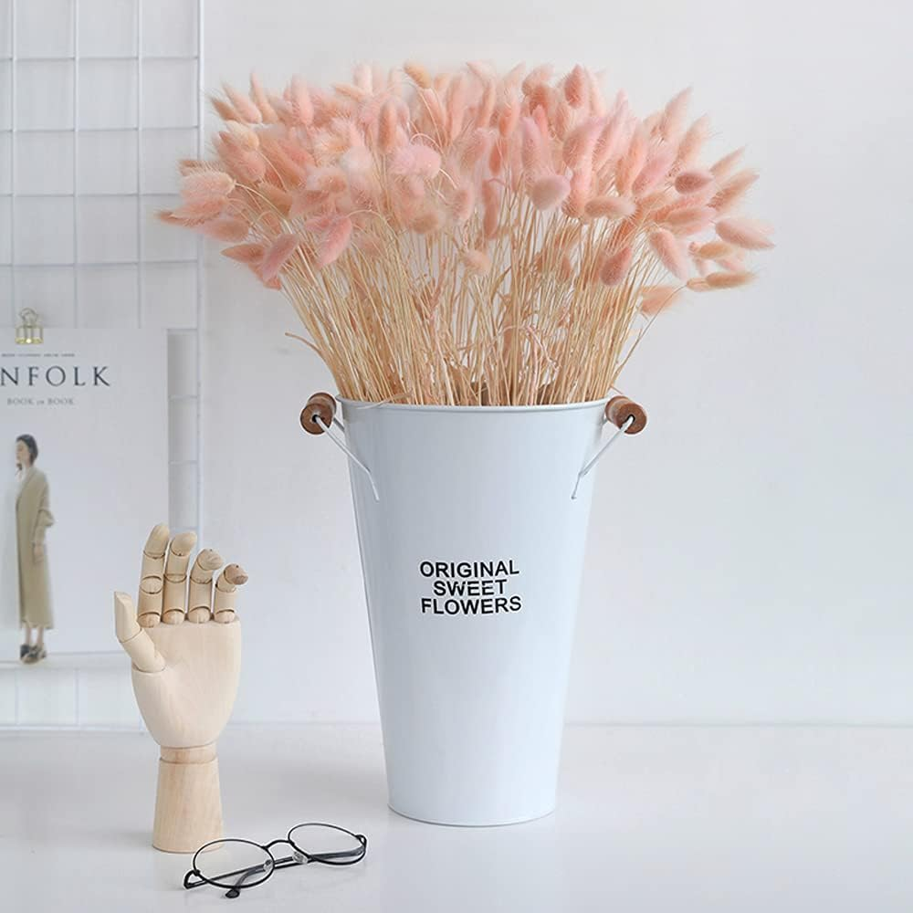 XHXSTORE 60Pcs Pink Pampas Grass Dried Flowers Bouquet for Home, Garden, Wedding, DIY Craft, Farmhouse Table Decor (17") image number 5