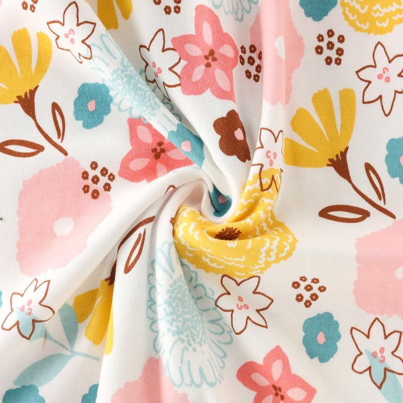 Baby Swaddle 3-Pack - 100% Cotton Ultra-Soft & Safe, Anti-Startle Sleep Sacks for 0-3 Months,Bulletin Boards, Temperature Control Stickers for Sleeping Bags (Pink) - Green image number 3