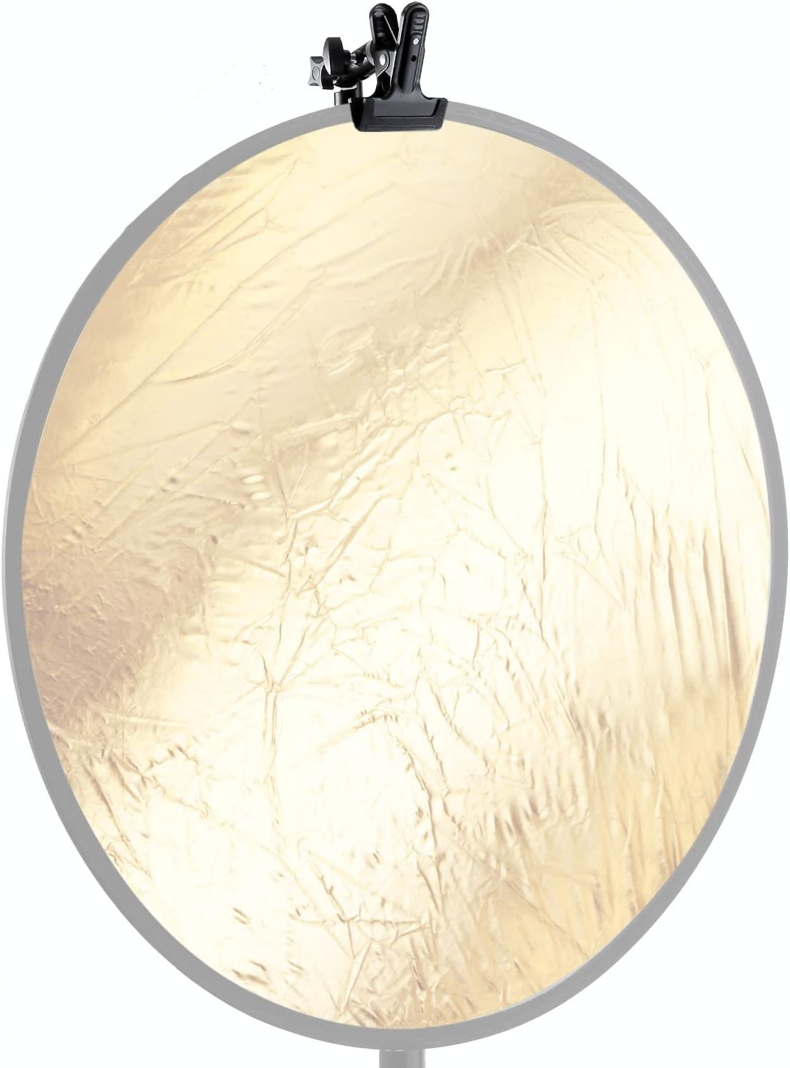 Neewer 2 PCS Photo Studio Heavy Duty Metal Clamp Holder with 5/8" Light Stand Attachment for Reflector image number 2